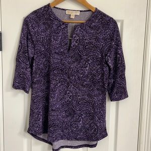 MICHAEL Michael Kors paisley top.